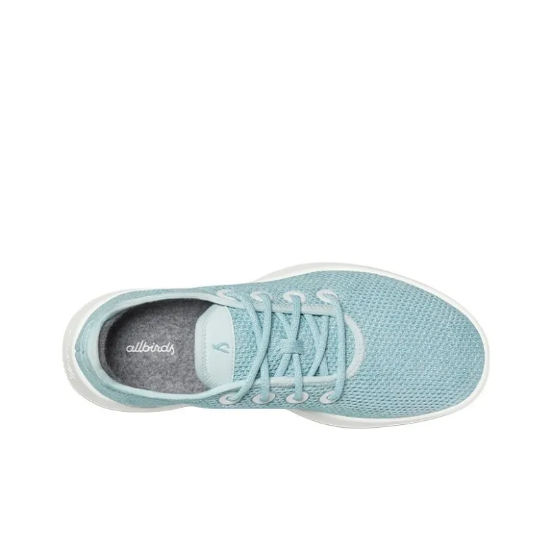 Allbirds Tree Runner Shock Absorbers Low Top Running Shoes Men's Light Mint-1