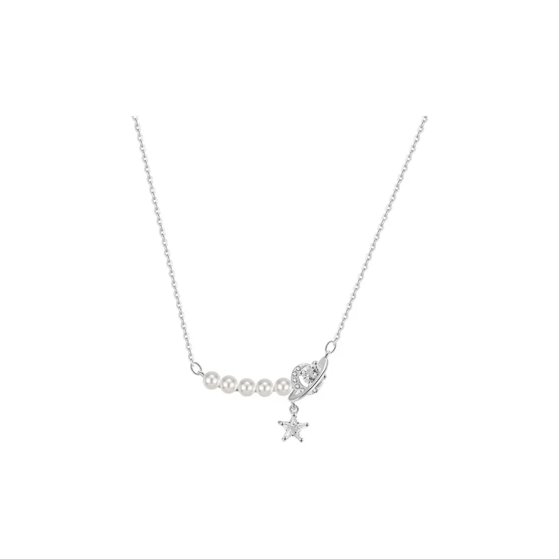 Heart Grass 999 Fine Silver Necklaces Women's-0