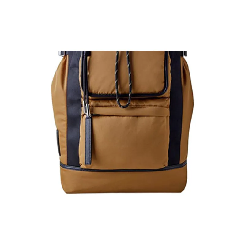 Mulberry Polyester Backpack Men's Brown/Black-3
