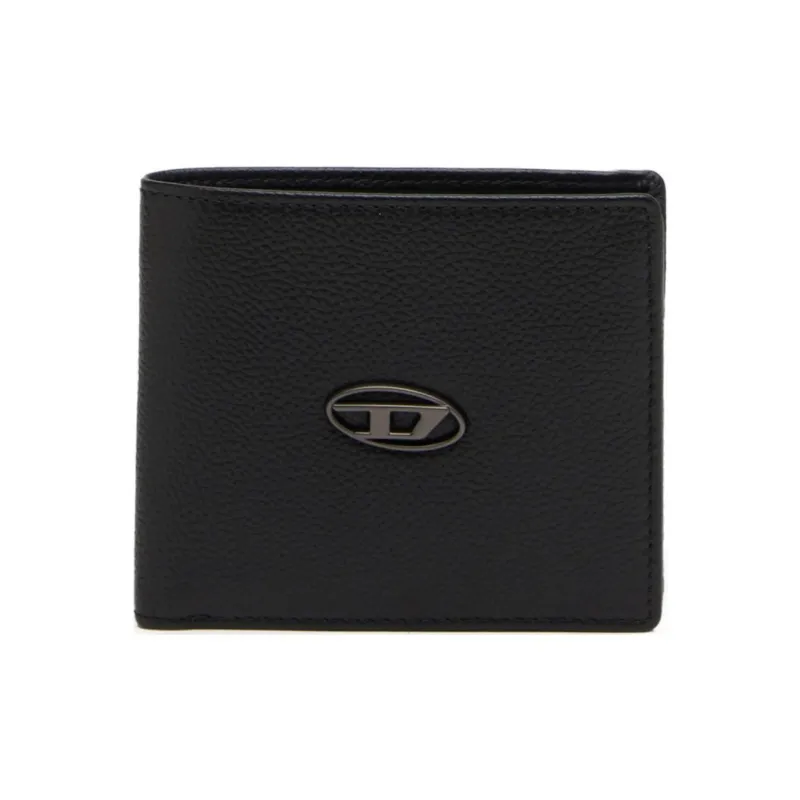 DIESEL Cow Leather Wallet Regular Men's Black-0