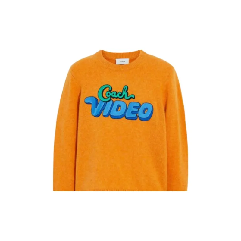 COACH Sweaters Men Orange-4