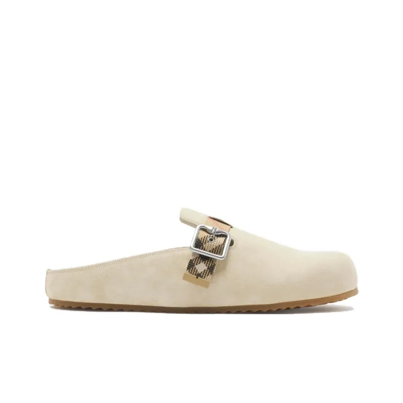Burberry Wrap toe Slippers Men's Beige-1