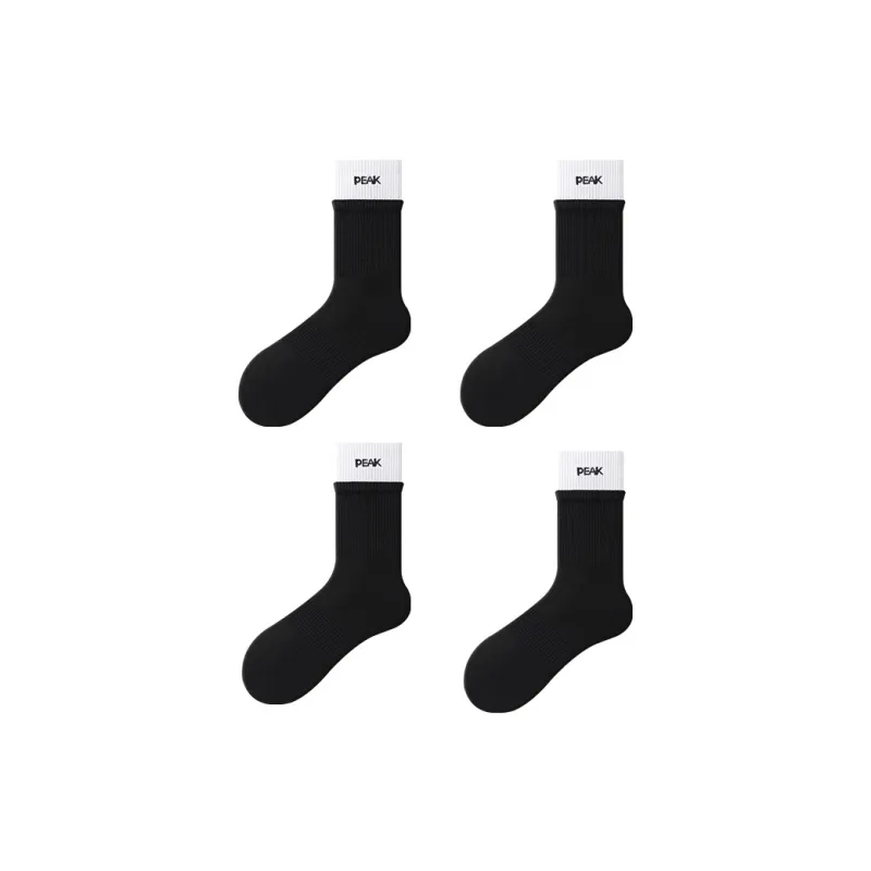 PEAK Knee High Socks Unisex 4 Pack-8