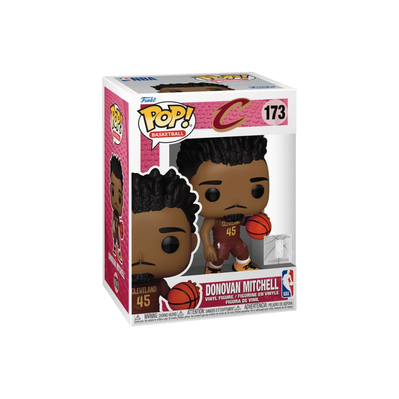 Funko NBA Cavaliers Donovan Mitchell Chibi Figures-1