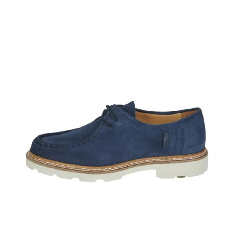 PELLET Casual Single Shoes 3cm Women's Blue-0
