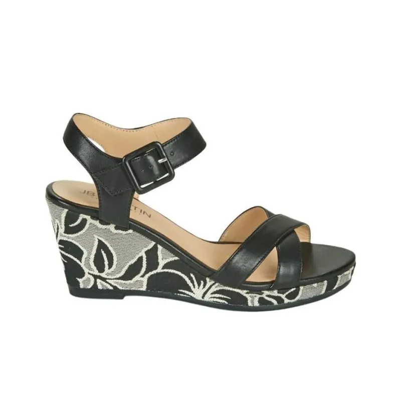 JB MARTIN QUERIDA Strap Sandals 8cm Women's Black-1