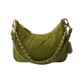 PRADA Re EditionRe Nylon Recycled Polyamide Shoulder Bag Mini Women's Ivy Green