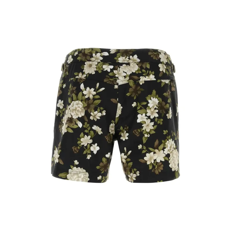 TOM FORD All Over Floral Printed Swim Shorts-1