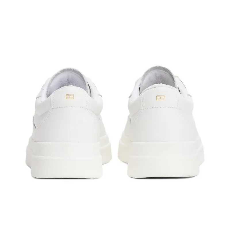 Tommy Hilfiger Low Top Skateboard Shoes Women's White-4