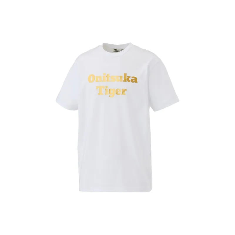 Onitsuka Tiger T Shirt Unisex White-2