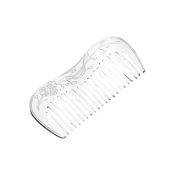 QINGFU 999 Fine Silver Comb Women's