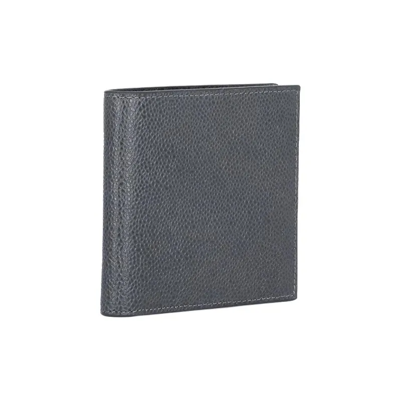 THOM BROWNE Pebble Textured Bifold Wallet-1