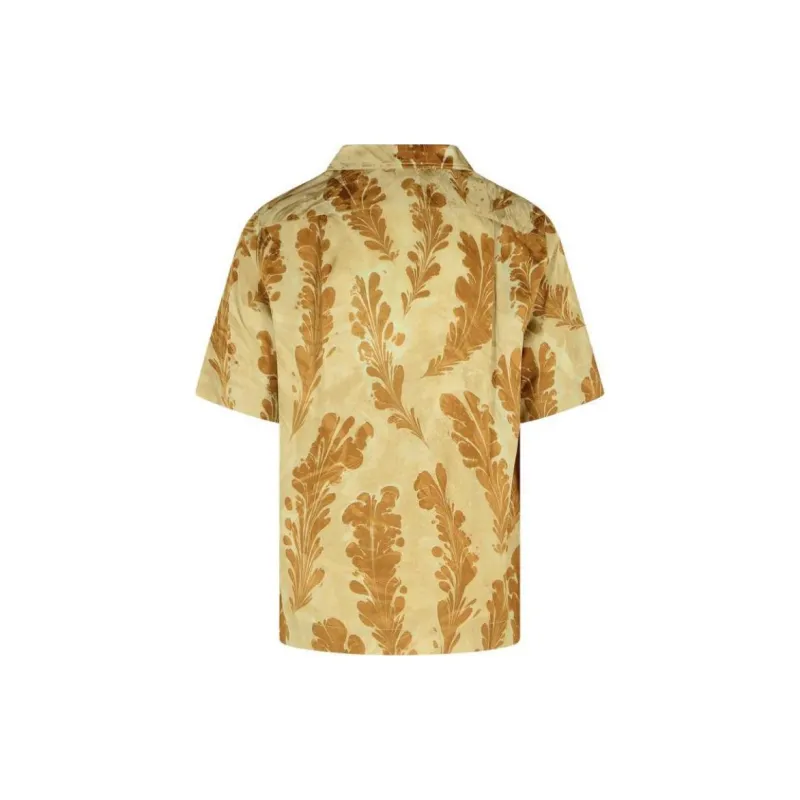 DRIES VAN NOTEN All Over Patterned Button Up Shirt-1