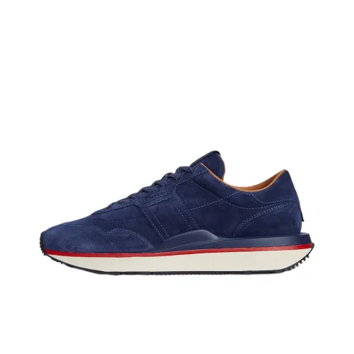 Polo Ralph Lauren Train 89 Low-Top Casual Shoes Men's Blue