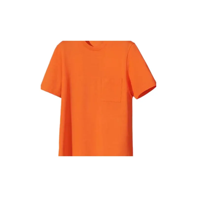 HERMES T-Shirts Men Orange-4