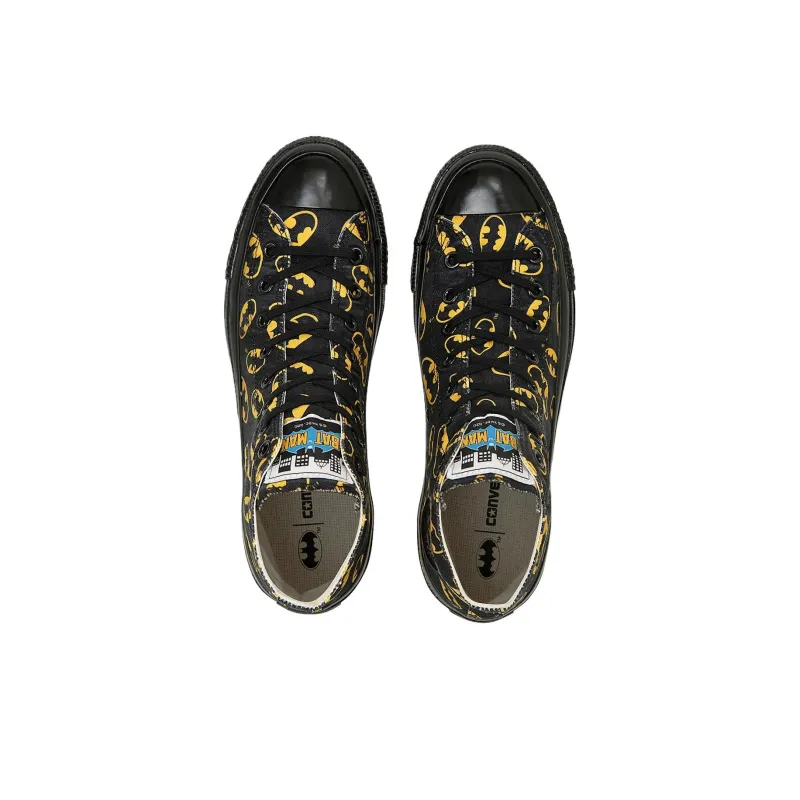 DC x Converse All Star Cushioning High-Top Canvas Shoes Unisex Black-3