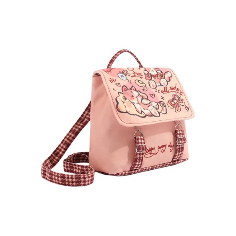 Worm's Home Canvas Bag Backpack Regular Women's-3