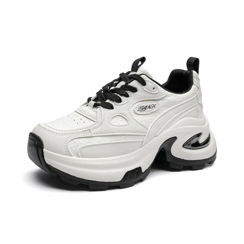 ABIDJAN Lightweight Height Increasing Low-Top Chunky Sneakers Women's-7