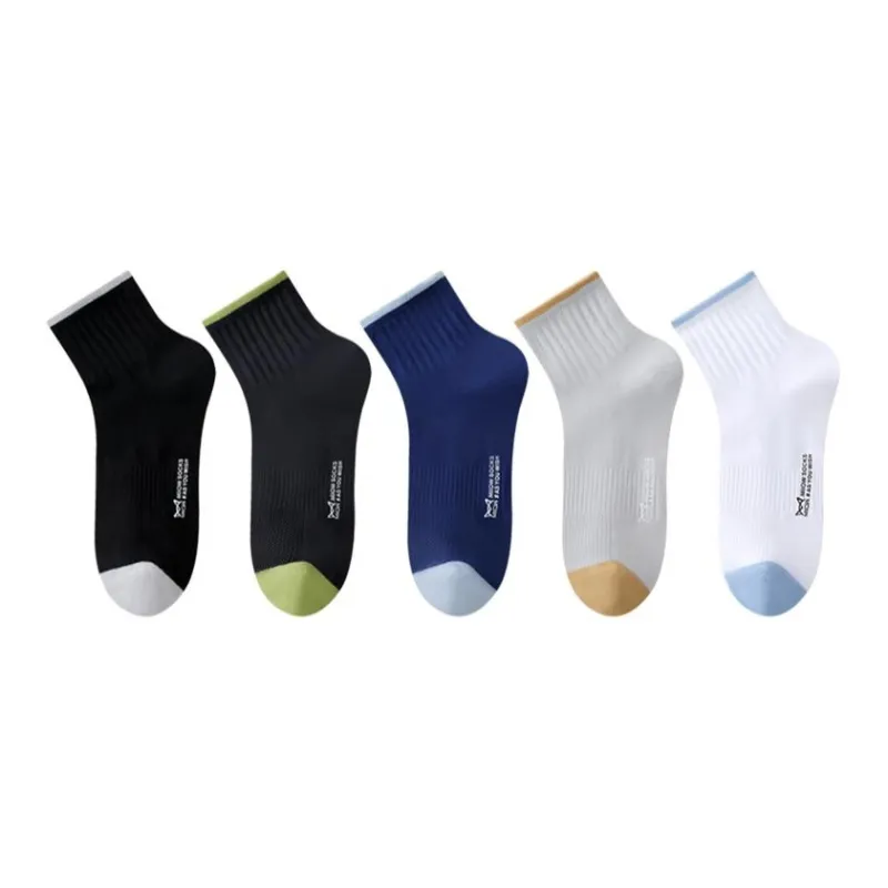 MIIOW Cool One Summer Series Mid Calf Socks Men's 5 Pack-38