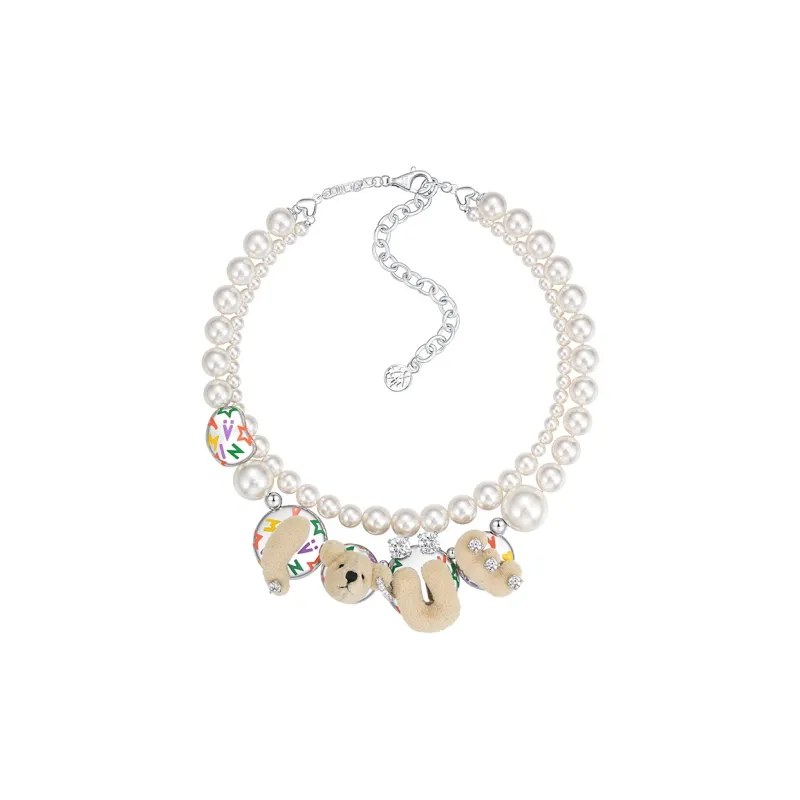YVMIN Bear motif Necklace-3