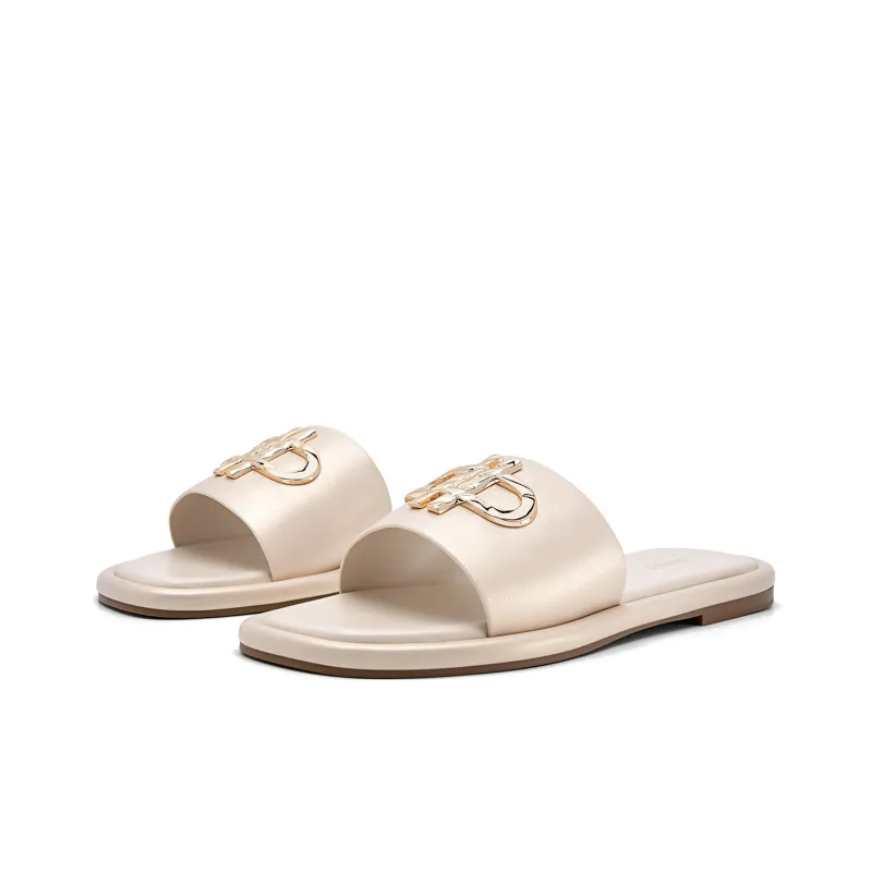 PEDRO Slide Slippers Women's Champagne-1
