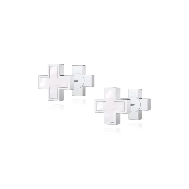 RAWNESS Titanium Steel Stud Earrings Unisex-0