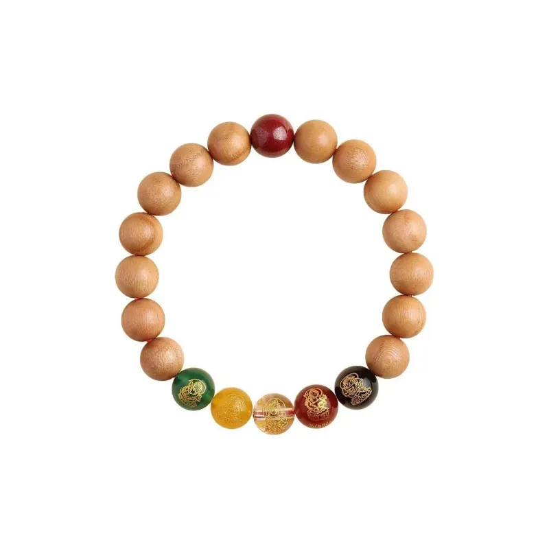 JIUHUASHAN Peachwood Bracelets Unisex-12