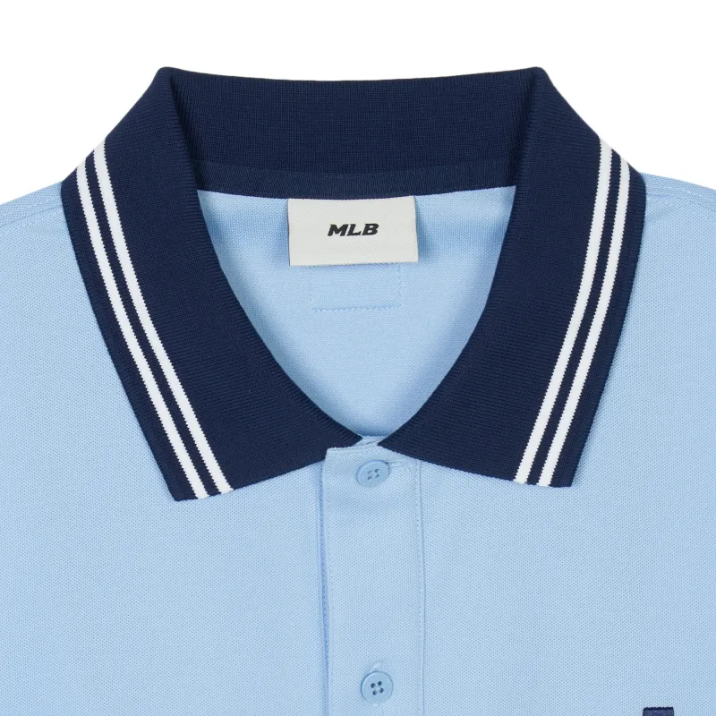 MLB Los Angeles Dodgers Polo Shirts Unisex Sky Blue-2