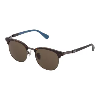 CarolinaHerrera Browline Sunglasses Men's Gray