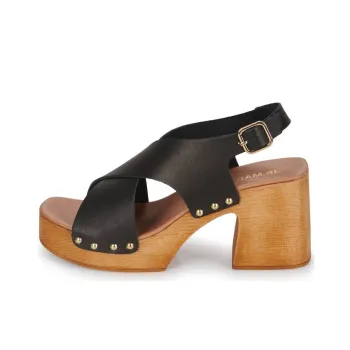 JB MARTIN Aimee Strap Sandals 9cm Women's Black
