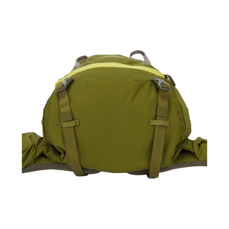 THE NORTH FACE Polyester Outdoor Hiking Bag Backpacks Regular Unisex Olive Green-2