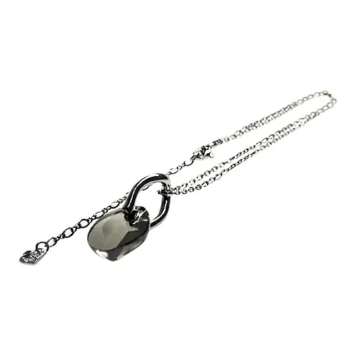 Swarovski Crystal Necklaces Unisex Black