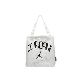 Nike Cotton Tote Bag Shopping Bag Shoulder Bags Unisex White