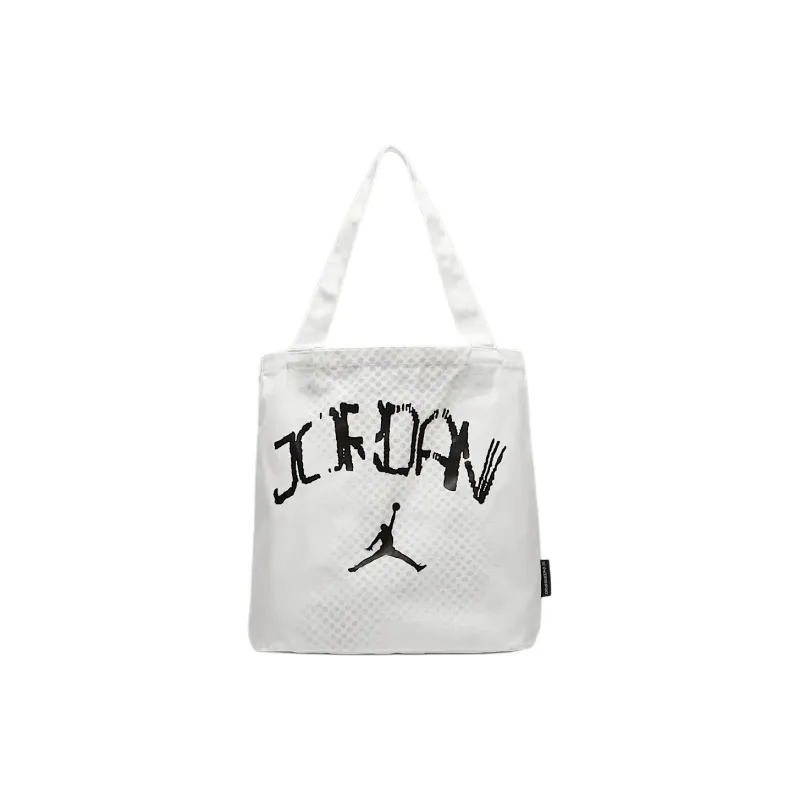 Nike Cotton Tote Bag Shopping Bag Shoulder Bags Unisex White-0