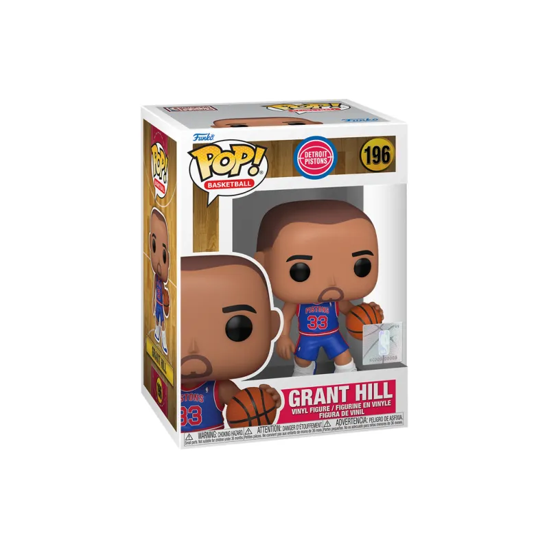 Funko NBA Player, Character NBA Pistons Rising Stars Season Grant Hill Chibi Figures-1