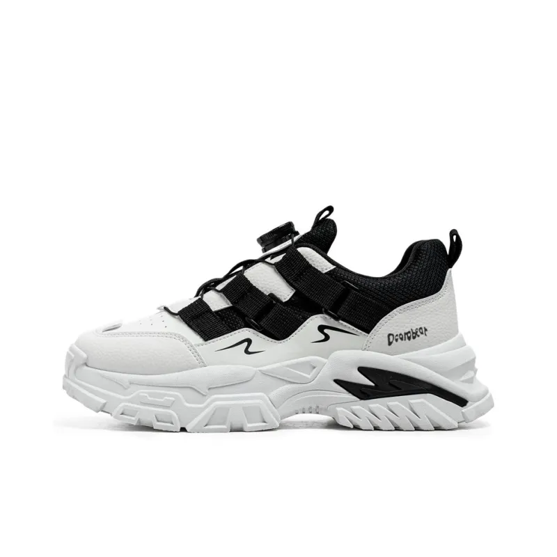 Budding Bear Abrasion Resistant Low Top Chunky Sneakers Men's-3