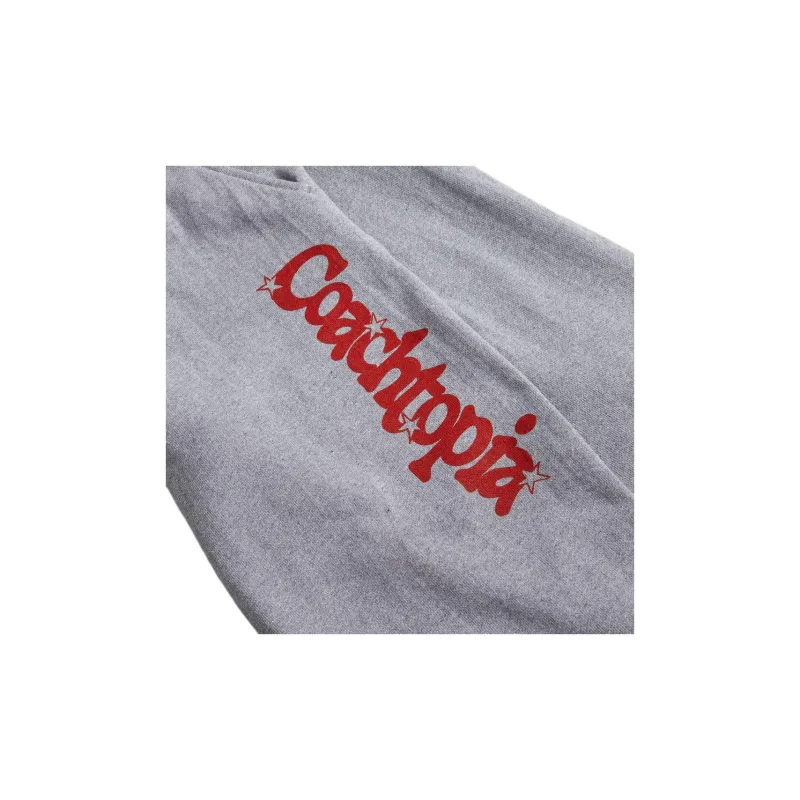 COACH Knitted Sweatpants Unisex Gray-5