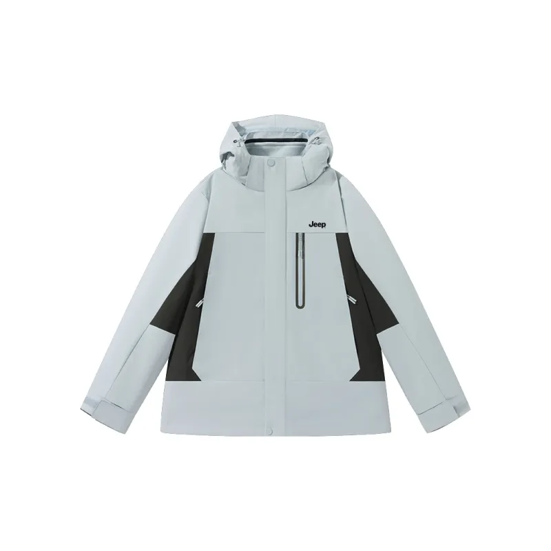 Jeep Urban Living/Travel/Commuting Waterproof And Windproof Windbreaker Jacket Unisex-0