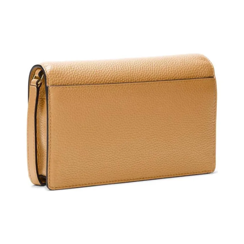 MICHAEL KORS Leather Crossbody Bag, Shoulder Bag Women's Brown-1