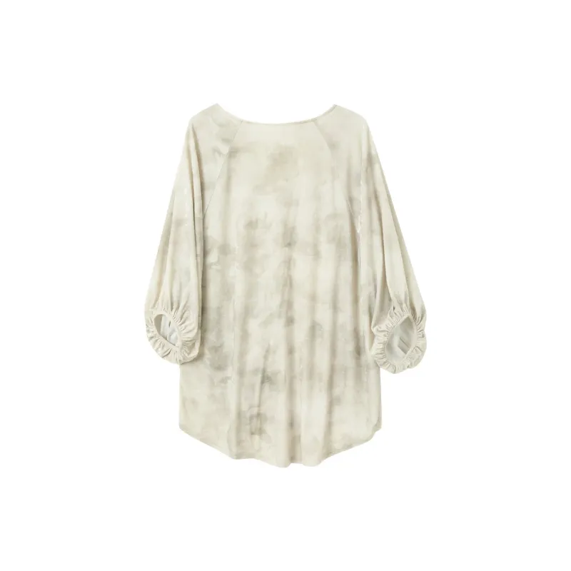 3COLOUR Shirt Women's Light Gray Green-1
