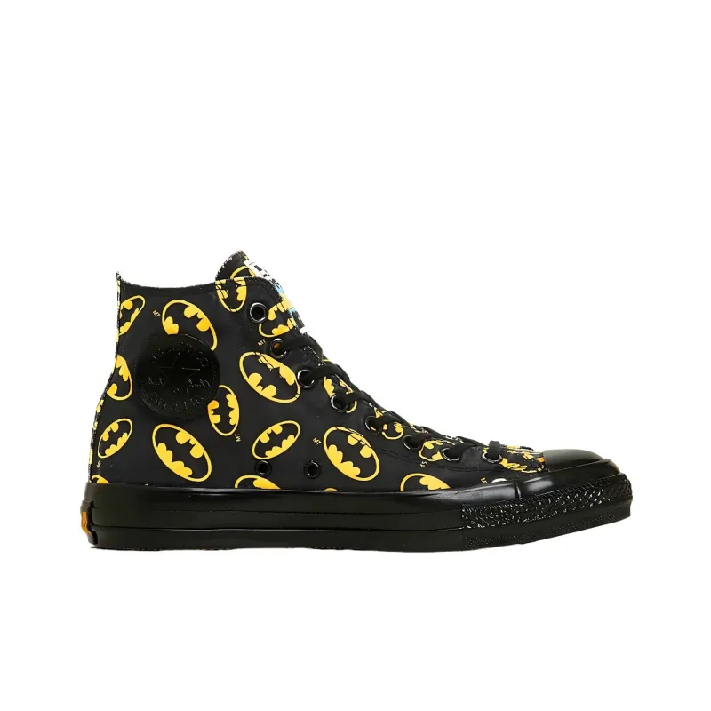 DC x Converse All Star Cushioning High-Top Canvas Shoes Unisex Black-1