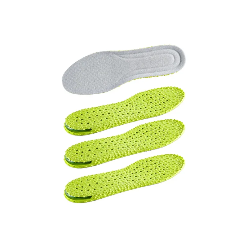 Footprint Tribe PVC + Velvet Fabric Insoles Unisex-11