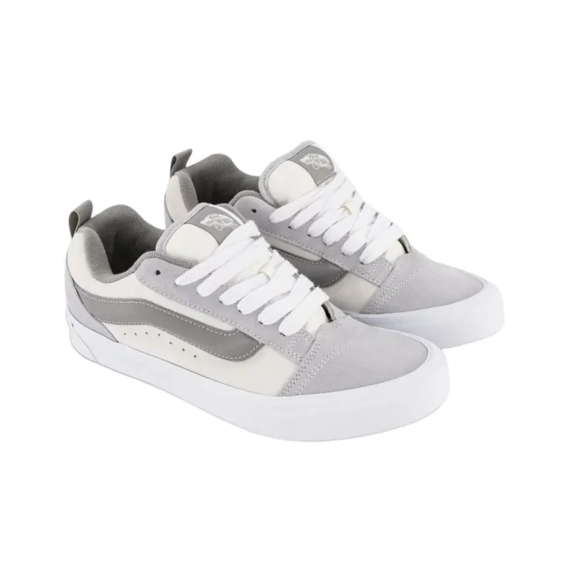 Vans Knu Skool Anti Slip Wear Resistant Low Top Skateboard Shoes Men's Greige-1