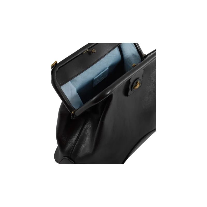 Vivienne Westwood Leather Handbag Women's Black-3