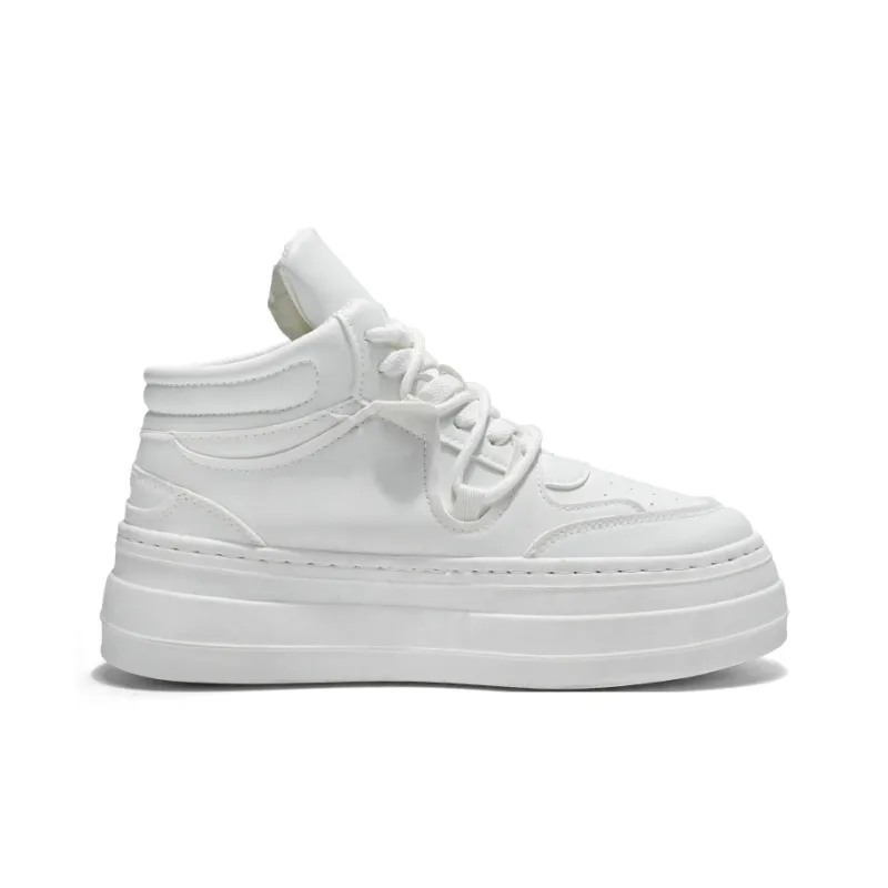 Turns By Turns Slip Resistant Waterproof Abrasion Resistant High Top Skateboard Shoes Men's-5