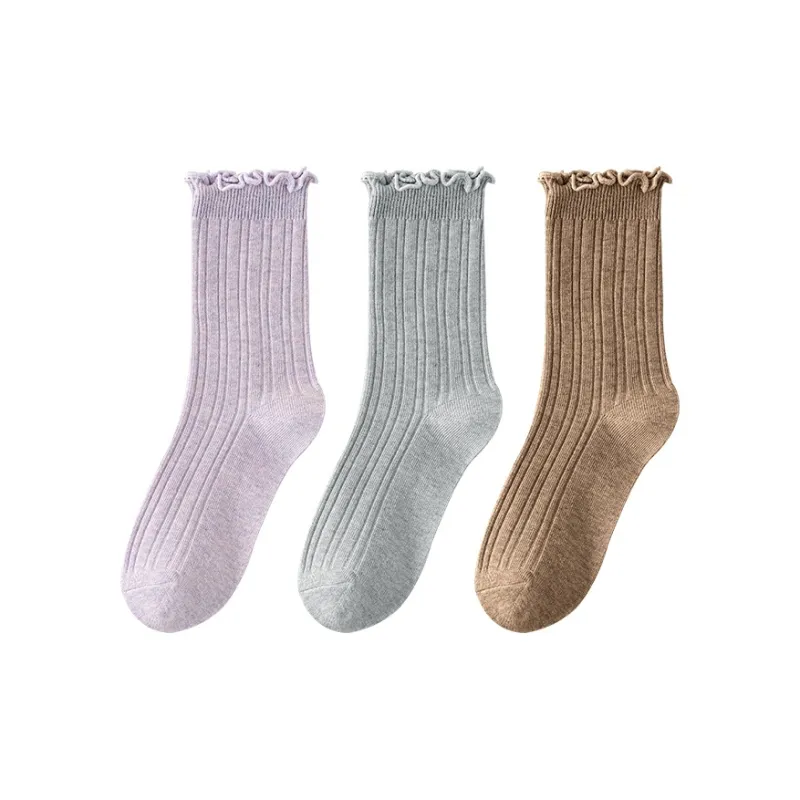 AOKANG Mid-Calf Socks Women's 3 Pack-35
