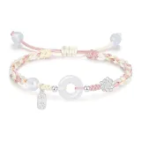Lotus Peaceful Buckle Bracelet[Pink]