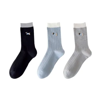 Cotton Gene Mid Calf Socks Women's Combo Set