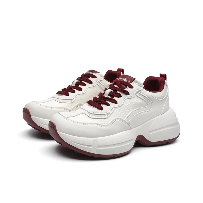 ABIDJAN Lightweight Height Increasing Low-Top Chunky Sneakers Women's-2