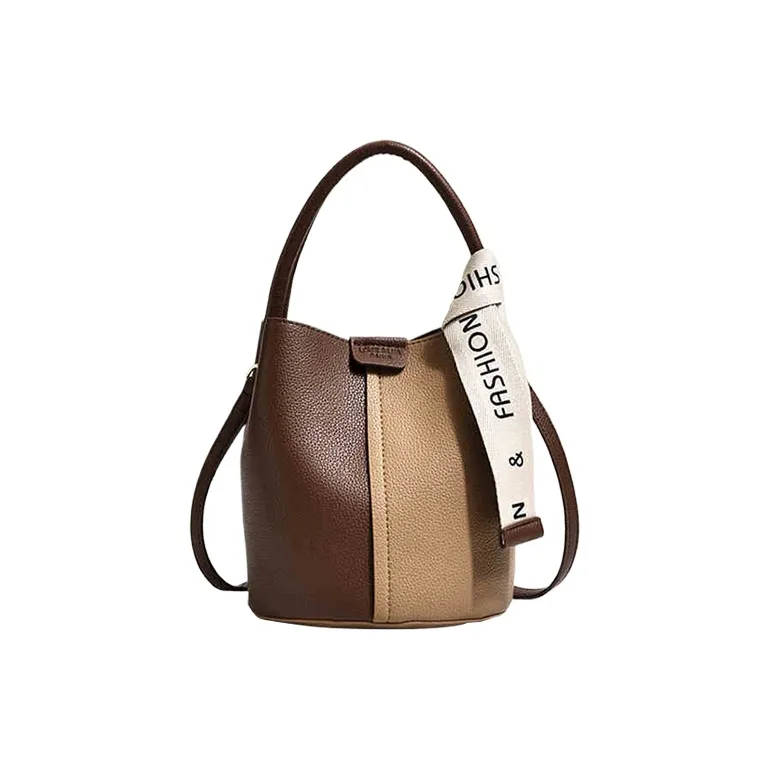 Yalu Polyester With PU Bucket Bag Handbag Women's Multicolor-4